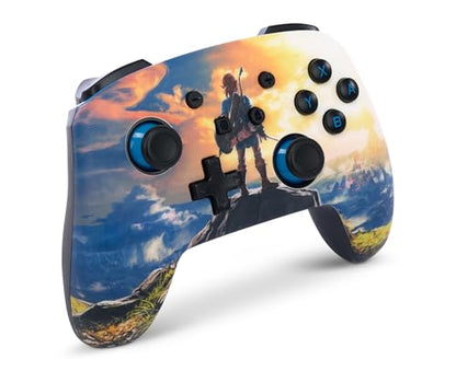 PowerA Enhanced Wireless Controller for Nintendo Switch/Switch 2 / Switch Lite/OLED Model - Kingdom of Hyrule - Gamepad, game controller, Officially Licensed - color: Kingdom of Hyrule