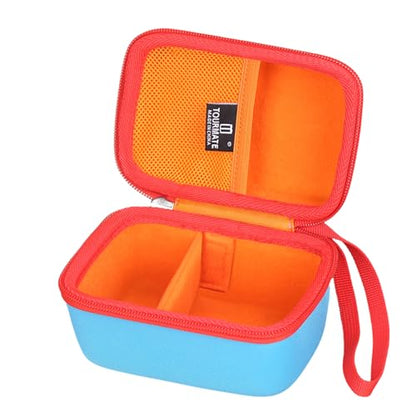 Tourmate Hard Storage Case for GoCube Edge, The Connected Electronic Bluetooth Cube - Award-Winning 3x3 Speen Cube, Case Only(Box for Sale) (Blue & Red) - color: Blue & Red