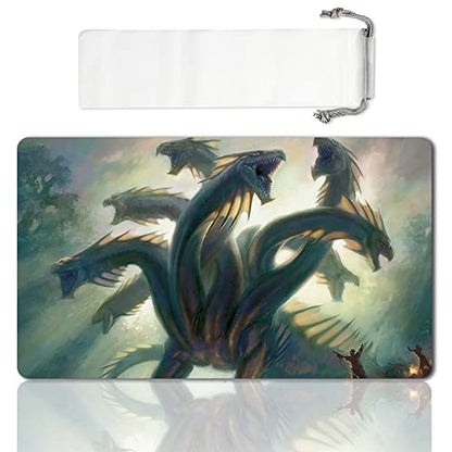 Board Game MTG Playmat Games Size 60X35 cm CCG Compatible for MTG CCG RPG Trading Card Game (Khalni Hydra) - color: Khalni Hydra
