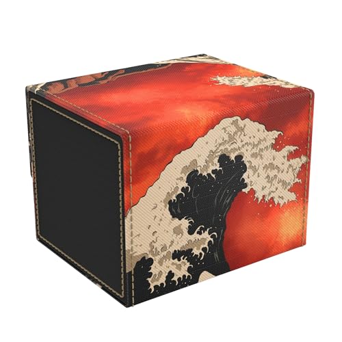 Vault's - TCG/MTG 100+ Card Art Deck Boxes (Great Fire Wave) - style: Great Fire Wave
