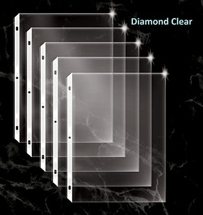 GOLD SEAL Sheet Protectors, 25 Pack 8.5 x 11 Anti-Glare Sheet Protectors for 3 Ring Binder, Top Load Page Protectors for 3 Ring Binder, Durable Clear Plastic Sleeves - size: 25 pack