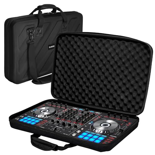 Hard Case Compatible with Pioneer DJ Controller RX,SX,SX2,SX3/DDJ-FLX6/Denon MC7000 Protective Carrying Storage Bag,Blcak(l-27.2 x 15.7 x 4 Inch) - size: DDJ-FLX6/SX2/SX3