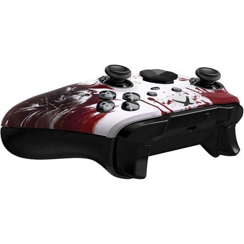 Custom Controllerzz Elite Series 2 Controller Compatible With Xbox One, Xbox Series S, and Xbox Series X (Bloody Zombie) - color: Bloody Zombie