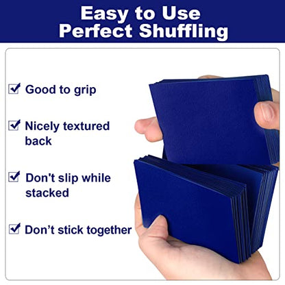 Night Blue Card Sleeves 200 Pack, Standard Card Sleeves Sturdy Sleeves | Matte Back Finish, Perfect Shuffling - Protect All Your Trading Cards Collectible Cards by Fabmaker, Never Tear - color: Night Blue, size: 200 pack Card Sleeves
