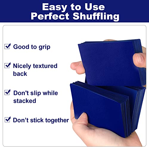 Night Blue Card Sleeves 200 Pack, Standard Card Sleeves Sturdy Sleeves | Matte Back Finish, Perfect Shuffling - Protect All Your Trading Cards Collectible Cards by Fabmaker, Never Tear - color: Night Blue, size: 200 pack Card Sleeves
