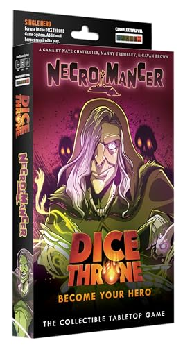Dice Throne Box Game - Strategic Dice & Card Battler (Necromancer) - style: Necromancer