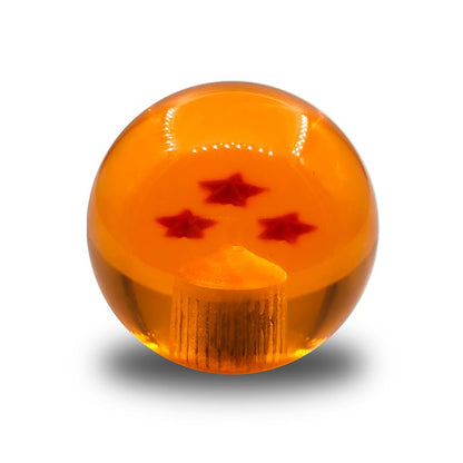 SZJLMKJ Joystick ball top handle Star Balltop Clear Ball Top Handle for ZIPPY SANWA SEIMITSU Hori Crown M6 Joystick (3 stars) - color: 3 stars