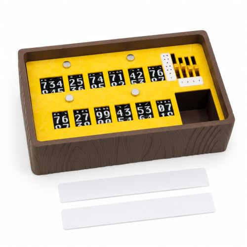 TTRPG Command Tray & Life Tracker | 0-999 Health Counter, 9-Slot Token Organizer, Level 4 Spell Tracker | Authentic Medieval Fantasy Tabletop Gaming Accessory