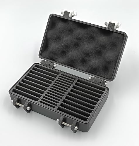 Rugged Protective Carrying Case for Game Boy Advance, DS, 3DS Cartridges - Holds 32 Games
