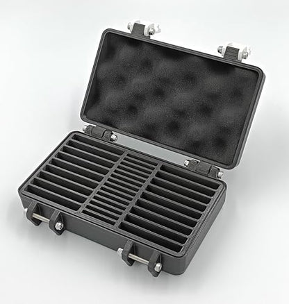 Rugged Protective Carrying Case for Game Boy Advance, DS, 3DS Cartridges - Holds 32 Games