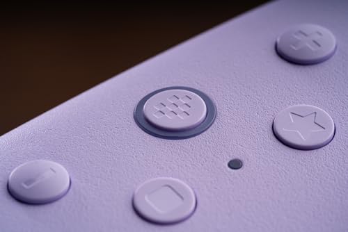 8BitDo Ultimate 2C Wired Controller for Windows PC and Android, with 1000Hz Polling Rate, Hall Effect Joysticks and Hall Triggers, and Remappable L4/R4 Bumpers (Purple) - color: Purple