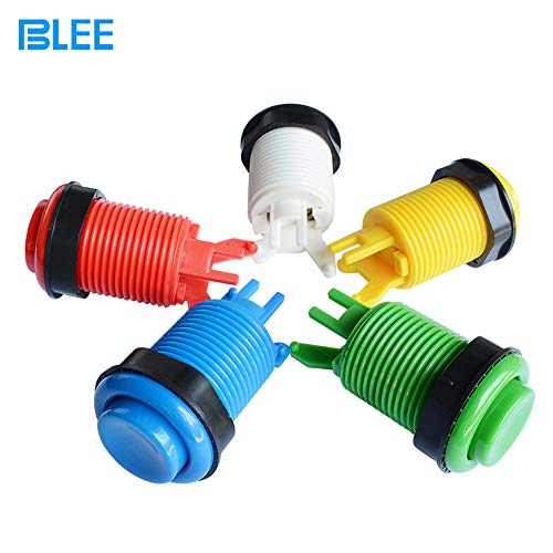BLEE Arcade Game DIY Parts Joystick Kits 2X Zero Delay USB Encoder PC to Joystick for Mame Jamma PS3 + 2X 8 Way American Joystick+18x Arcade Push Buttons with Microswitch
