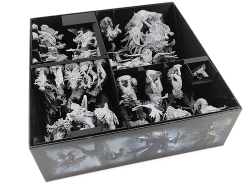 Board Game Insert for Tainted Grail Monsters & Mounted Heroes - color: Black