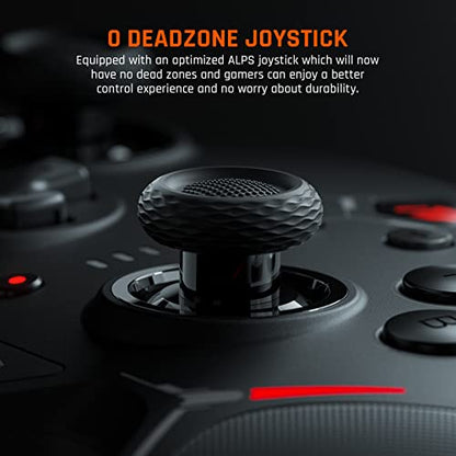 BIGBIG WON BLITZ2 Wireless Controller, 16 Fully Mechanical Micro Switch, 2000Hz Report Rate, TMR Electromagnetic Joysticks, PC Controller for PC/Switch/iOS/Android - size: BLITZ1