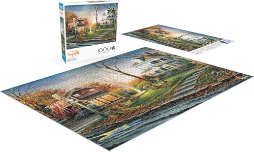 Buffalo Games - Aroma of Fall - 1000 Piece Jigsaw Puzzle for Adults | Officially Licensed, Silver Select, Foil Finish, Recycled Board, Giftable Display Box