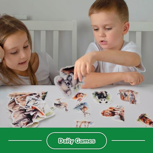 CHEFAN Jungle Animal Felt Board Story Pieces, Flannel Figures Precut Graph Wild Zoo Animals Themed for Preschool Early Learning Storytelling - 24 Pcs - color: C-animals