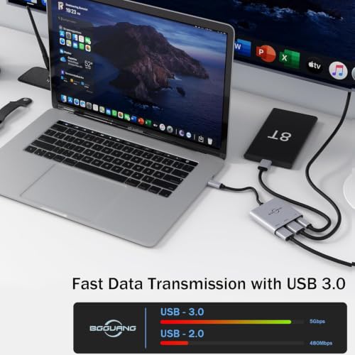 Switch Dock 4K@60Hz TV Adapter Portable TV Docking usbc to hdmi Station for Switch 1/ OLED/Steam Deck/3 in 1 100W PD / USB3.0 / HDMI2.0 Type c Hub