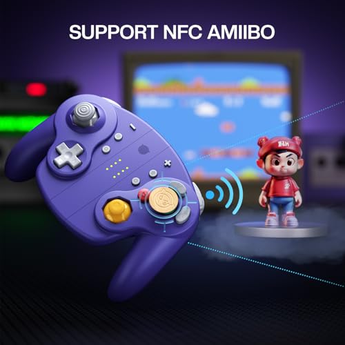 NYXI Hyperion 3 Switch 2 Controller – World's First Third-Party Wireless Controller for Switch 2, Hall Effect Joystick, 9-Axis Gyro, Full Mechanical Buttons, Dual Back Buttons & Adjustable Vibration