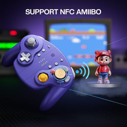 NYXI Hyperion 3 Switch 2 Controller – World's First Third-Party Wireless Controller for Switch 2, Hall Effect Joystick, 9-Axis Gyro, Full Mechanical Buttons, Dual Back Buttons & Adjustable Vibration
