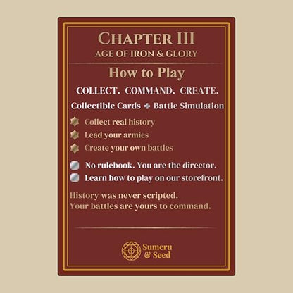 Sumeru & Seed Imperium Cards – Historical Strategy Card Expansion – Champion of the Arena Booster – Spartacus Revolt – Sandbox Battle Add-On - style: Edition II Booster Pack - Champion of the Arena
