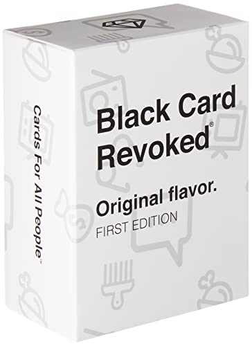 Black Card Revoked Original Flavor - Celebrate The Culture with America’s 1st Black Card Game | The Original Black Trivia | Perfect for Every Cookout, Game Night & Holiday