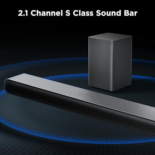TCL S55H 2.1 Sound Bar with Wireless Subwoofer for Smart TV | Dolby Atmos DTS:X Auto Room Calibration| 220W Power Wireless Bluetooth Home Theater Audio | App Control & Remote Control | Latest Model - style: Soundbar + Subwoofer