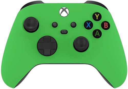 Custom Controllerzz Wireless Controller for Microsoft Xbox Series X/S & Xbox One - Custom Soft Touch Feel - Custom Xbox Series X/S Controller (X/S Green) - color: X/S Green