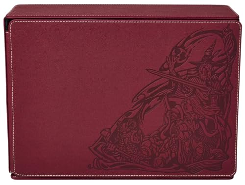 Dragon Shield RPG: Game Master Companion: Blood Red – Compatible with Official DND Spell Cards - 6 Foam Trays with Room for a Total of Over 40 Miniatures of Various Sizes