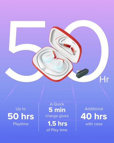 Cleer ARC 3 Gaming Earbuds - True Wireless Open Ear Headphones,Ultra-Low Latency,Snapdragon & Dolby Sound, Bluetooth 5.4, USB-C Dongle,50Hr Battery, Compatible with PS4, PS5, PC, Quest, Switch, White - color: White, style: ARC 3 Gaming