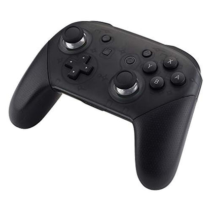eXtremeRate Black & Transparent Dual-Color Replacement 3D Joystick Thumbsticks, Analog Thumb Sticks with Cross Screwdriver for Nintendo Switch Pro Controller - color: Black & Transparent