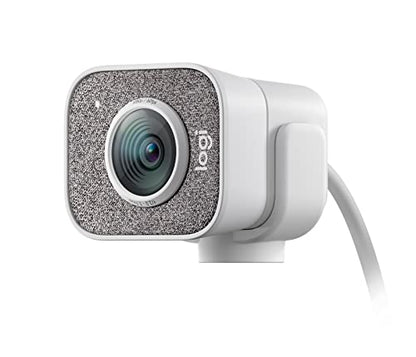 Logitech StreamCam - Webcam for Live Streaming on YouTube and Twitch, Full HD 1080p at 60fps, USB-C Connection, Facial Tracking, Autofocus, Vertical Videos, Light Grey | Full HD 1080p at 60fps, USB-C Connection, Facial Tracking, Autofocus, Vertical Videos