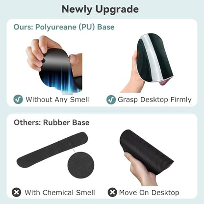Mouse Pad with Keyboard Wrist Rest,Ergonomic Mouse Pad Wrist Support PU Base with Coaster,Mousepad with Nonslip Base for Computer Laptop Keyboard Home&Office - color: I-Beige