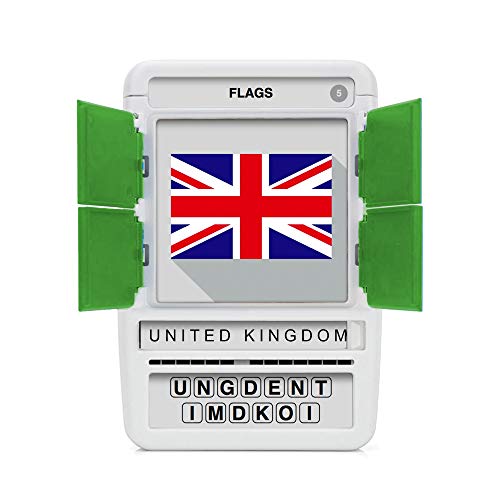 Flags of The World Travel Game - Learn 100 Country Flags | Flash Cards with Slide Reveal Case | Geography Card Game, Gift, Stocking Stuffer | for Kids and Adults | Ages 6+ - style: Flags of the World