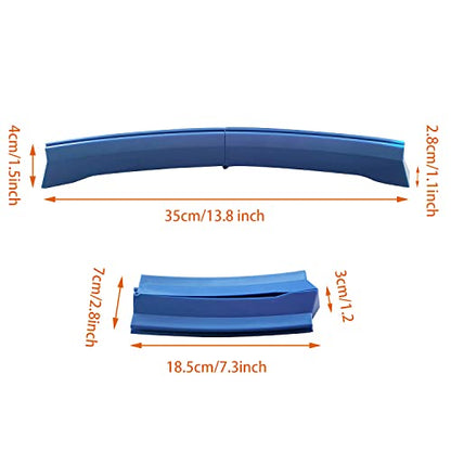 4 Pack Playing Cards Holder - Foldable Card Holders for Playing Cards - Curved Playing Card Rack for Adults Seniors Arthritis - style: 2 blue + 2 red