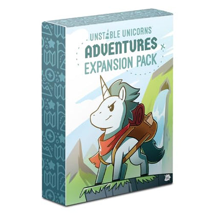 Unstable Games - Unstable Unicorns Adventures Expansion Pack - Designed to be Added to Your Unstable Unicorns Card Game - style: Expansion Pack: Adventures