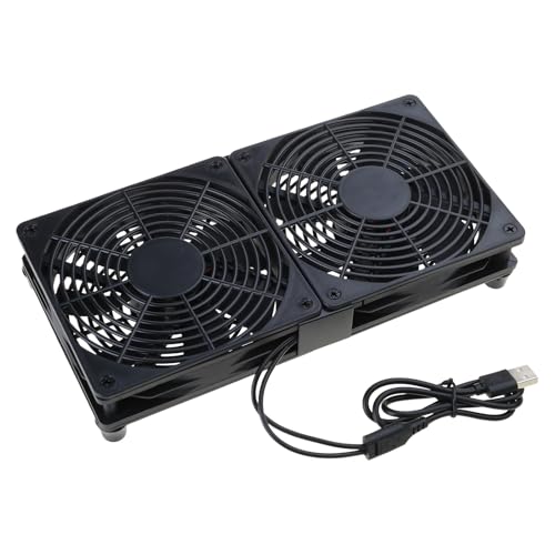 Quiet 120mm USB Laptop Cooling Fan Stand for Routers, Networks Devices, Gaming Consoles, and Computer Equipment Cooling Needs Laptop Stand - color: G, size: No switch