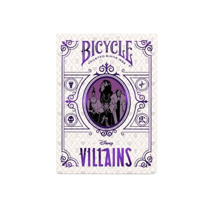 Bicycle Disney Villains Special Edition Playing Cards - Collectible Deck of Cards for Kids Card Games Featuring Characters from Peter Pan, Hercules, Lion King, 101 Dalmatians and More