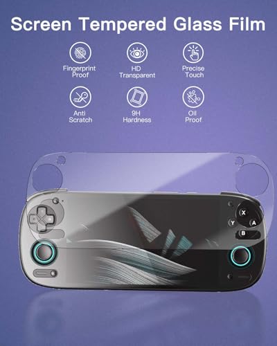 Screen Protector for Retroid Pocket 5 Handheld Game Console, 9H Hardness Tempered Glass for Retroid Pocket 5,Anti-Scratch, Bubble Free, HD Clarity