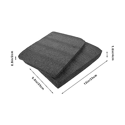 2pcs Pre-Cut Foam Inserts for Toolbox Flexible Foam Padding for Crafts Storage and Case Packing Protective Blocks for Board Games Drawers and DIY Projects