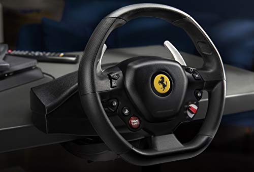 Thrustmaster T80 Ferrari 488 GTB Edition Racing Wheel (compatible w/ PS5, PS5 Pro, PS4 & PC) - style: T80 Wheel - Ferrari Edition