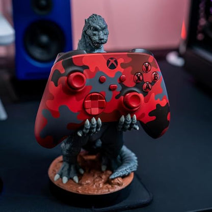 Exquisite Gaming Cable Guys Godzilla Controller Holder - 8.5in Licensed Collectible Figure & Phone Stand