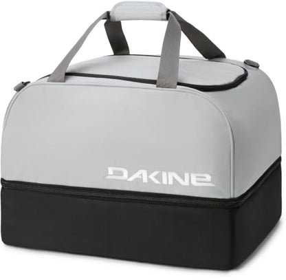 Dakine Boot Locker 69L Ski & Snowboard Boot and Gear Bag | Split-level design keeps boots away from clothes; tarp-lined boot section doubles as a changing mat in the parking lot. - color: GRIFFIN, size: 69L