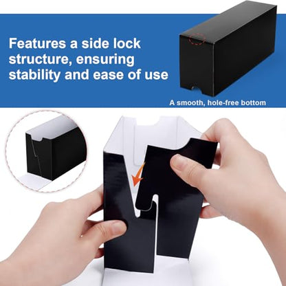 Trading Card Storage Box 12 Drawers Cardboard Organizer with Dividers for top loaders, TCG, MTG, Sport Cards Collection