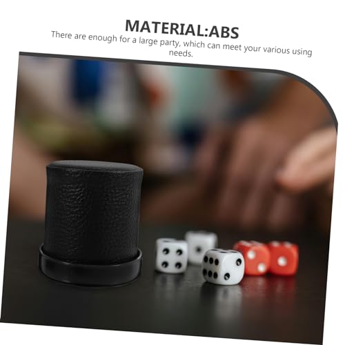 ORFOFE 1 Set Dice Cup for Ktv Bar Dice Storage Cup Smooth Surface Game Holder