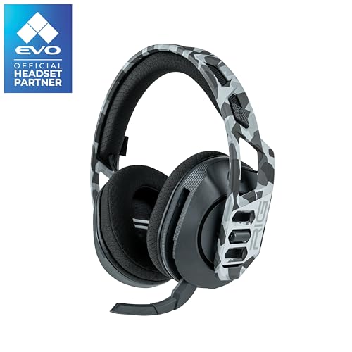 RIG 600 PRO HS Dual Wireless Multiplatform Gaming Headset | Wireless 2.4GHz / Bluetooth for PlayStation PS4, PS5, Nintendo Switch, PC, USB, Steam Deck, Android, iPhone - Arctic Camo