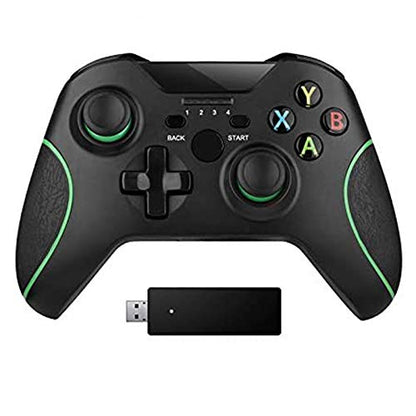 TECTINTER 2.4G Wireless Controller Compatible with Xbox One Gamepad Joystick for PC PS3 Android Smartphone (with Phone Clip) - color: With phone Clip