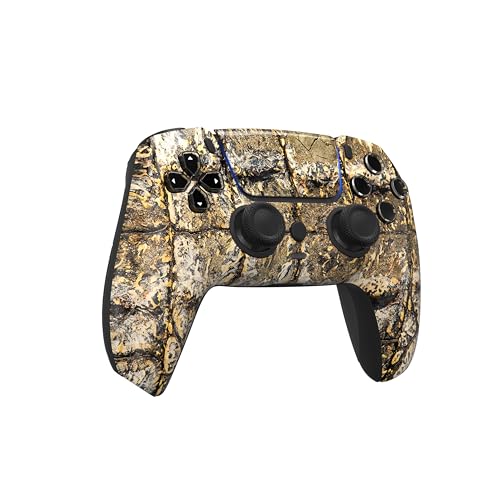 ProControllers LLC Custom Wireless Controller for PS5 - Hand Airbrushed & Multiple Designs Available (Crocodile) - color: Crocodile