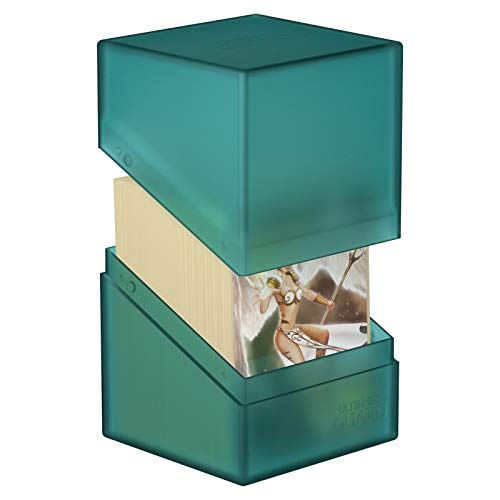Ultimate Guard Boulder Deck Case 100+ Malachite - color: Malachit, size: 100+