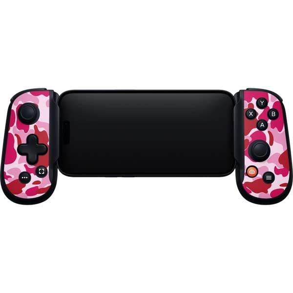 Skinit Decal Gaming Skin Compatible with Backbone One for iPhone Game Controller - Pink Street Camo Design - color: Pink - CAMBPE10