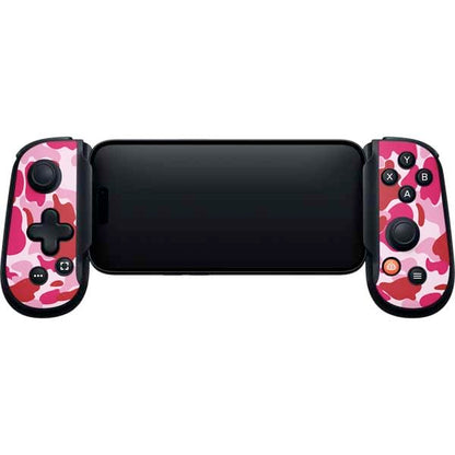 Skinit Decal Gaming Skin Compatible with Backbone One for iPhone Game Controller - Pink Street Camo Design - color: Pink - CAMBPE10